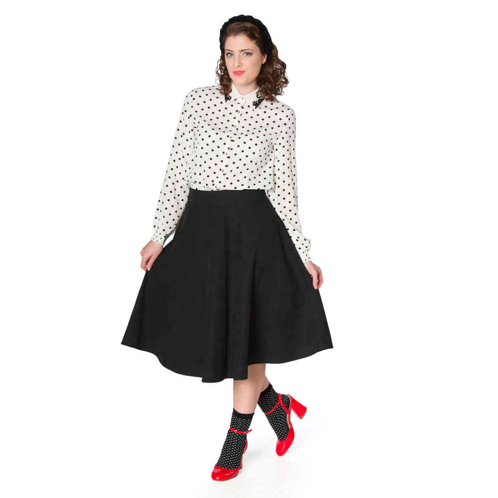 Dancing Days - SOPHICATED LADY SWING Rok - Zwart